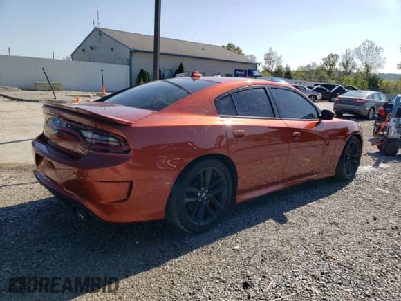 2021 Dodge Charger R/T with VIN 2C3CDXCT9MH531641, listed as a Copart auction lot 82088995 with 30,062 mi miles and Salvage title. Bid and sale history available at DreamBid. Image 3.