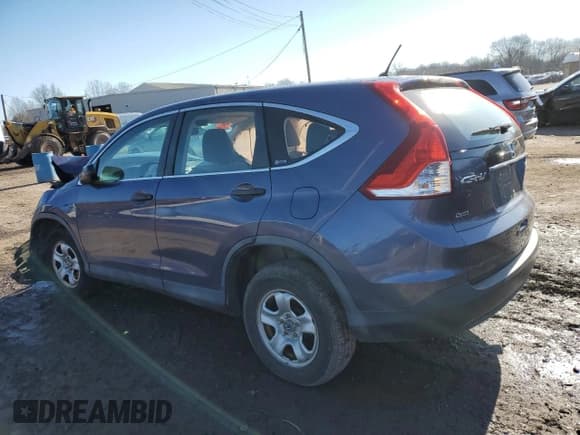 ✅ 2012 Honda CR-V LX • VIN: 5J6RM4H34CL071684 • Lot: 66384345. Listed on Copart with Not provided. Free auction sales archive from the USA and detailed vehicle history report at DreamBid. Image 2.