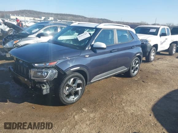 ✅ 2022 Hyundai Venue Limited • VIN: KMHRC8A30NU152541 • Лот: 41363702. Опубликован ранее на IAAI с пробегом 53 137 миль. Бесплатный доступ к архиву аукционных продаж из США и подробный отчёт об истории автомобиля на DreamBid. Изображение 2.