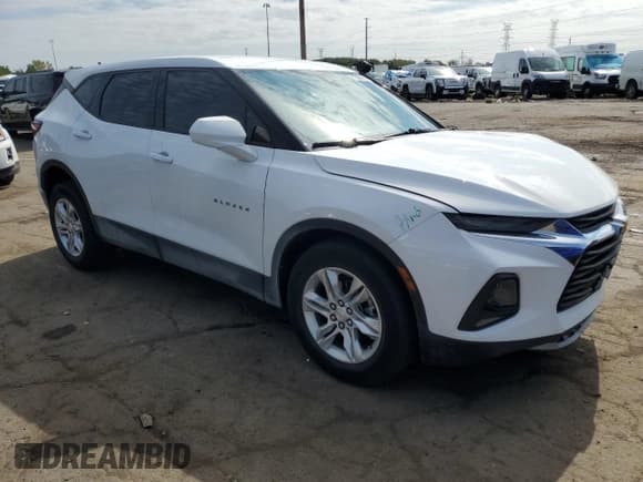 ✅ 2021 Chevrolet Blazer LT • VIN: 3GNKBHRS6MS570497 • Lot: 71003995. Listed on Copart with 56,070 mi. Free auction sales archive from the USA and detailed vehicle history report at DreamBid. Image 4.