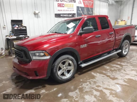 ✅ 2014 Ram 1500 Tradesman • VIN: 1C6RR7FT3ES125648 • Lot: 43564622. Listed on IAAI with 106,324 mi. Free auction sales archive from the USA and detailed vehicle history report at DreamBid. Image 2.