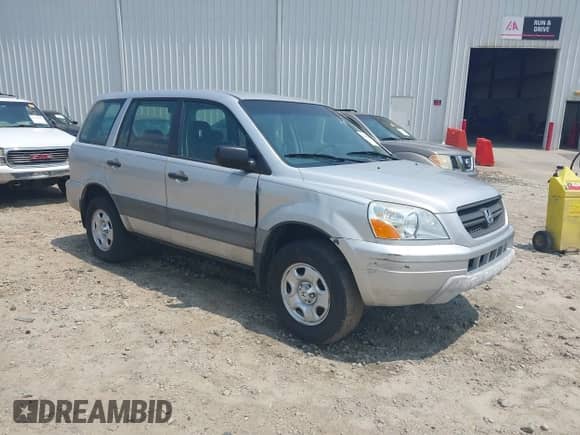 2004 Honda Pilot LX with VIN 2HKYF18184H562032, listed as a IAAI auction lot 42400804 with Not provided miles and . Bid and sale history available at DreamBid. Image 1.