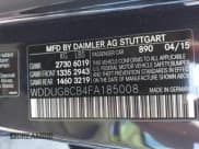 ✅ 2015 Mercedes-Benz S 550 • VIN: WDDUG8CB4FA185008 • Lot: 43610189. Listed on IAAI with 60,760 mi. Free auction sales archive from the USA and detailed vehicle history report at DreamBid. Image 9.