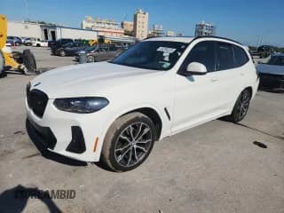 ✅ 2022 BMW X3 sDrive30i • VIN: 5UX43DP03N9M67842 • Лот: 90295225. Опубликован ранее на Copart с пробегом Не указан. Бесплатный доступ к архиву аукционных продаж из США и подробный отчёт об истории автомобиля на DreamBid. Изображение 1.