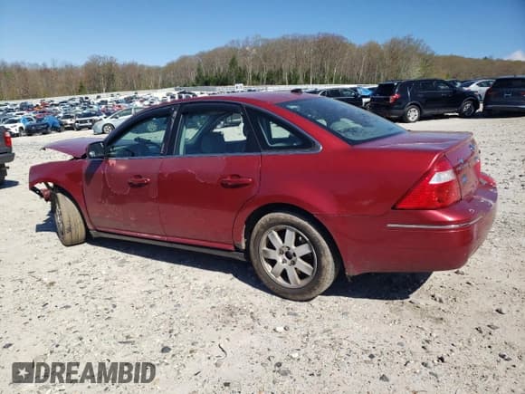 ✅ 2007 Ford Five Hundred SEL • VIN: 1FAFP24177G107400 • Lot: 54724325. Listed on Copart with 157,739 mi. Free auction sales archive from the USA and detailed vehicle history report at DreamBid. Image 2.