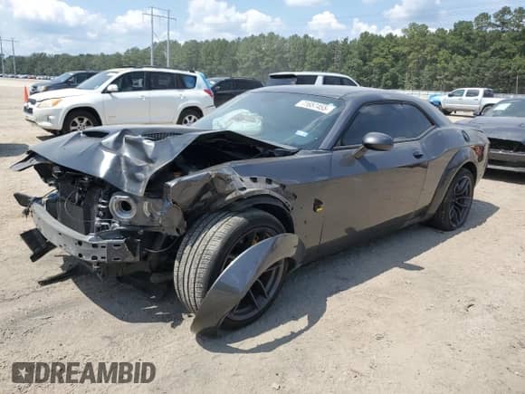 ✅ 2021 Dodge Challenger R/T Scat Pack Widebody • VIN: 2C3CDZFJXMH664561 • Lot: 71657455. Listed on Copart with 44,934 mi. Free auction sales archive from the USA and detailed vehicle history report at DreamBid. Image 1.