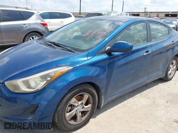 ✅ 2015 Hyundai Elantra SE • VIN: KMHDH4AE1FU250386 • Lot: 42955936. Listed on IAAI with 195,842 mi. Free auction sales archive from the USA and detailed vehicle history report at DreamBid. Image 6.