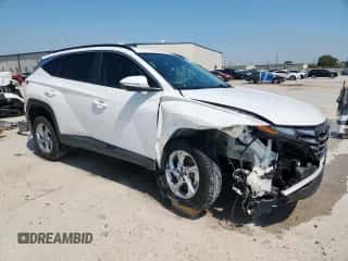 2023 Hyundai Tucson SEL z VIN 5NMJBCAE1PH259102, wystawiony jako Copart lot #71931035 z przebiegiem 50 181 mil mil oraz Czysty tytuł • Clean title. Historia ofert i sprzedaży dostępna na DreamBid. Obrazek 4.