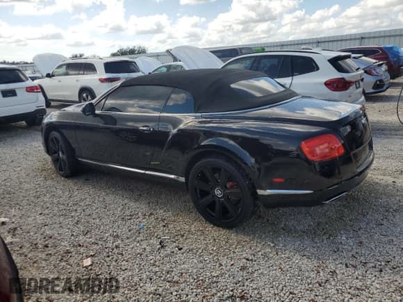 ✅ 2013 Bentley Continental GT • VIN: SCBGR3ZA8DC079782 • Lot: 77968004. Listed on Copart with 52,913 mi. Free auction sales archive from the USA and detailed vehicle history report at DreamBid. Image 2.
