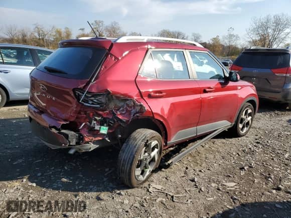 2023 Hyundai Venue SEL с VIN KMHRC8A35PU276209, выставлен на аукционе Copart как лот 76584394 с пробегом 12 483 миль миль и Списание • Salvage title. История ставок и продаж доступна на DreamBid. Изображение 3.