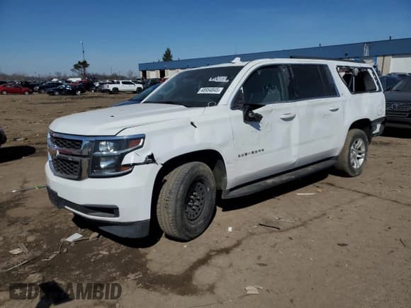 ✅ 2018 Chevrolet Suburban LT • VIN: 1GNSKHKCXJR115671 • Lot: 48954845. Wystawiony na Copart z przebiegiem 112 962 mil. Bezpłatny archiwum sprzedaży aukcyjnych z USA i szczegółowy raport historii pojazdu na DreamBid. Zdjęcie 1.