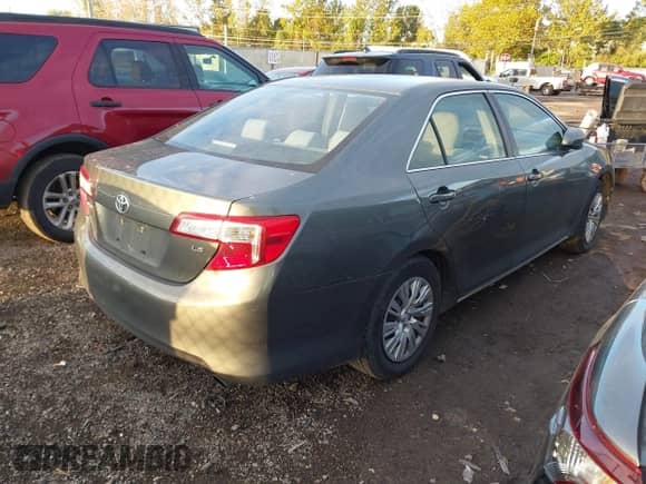 2012 Toyota Camry LE with VIN 4T1BF1FK9CU625415, listed as a IAAI auction lot 43506427 with 164,340 mi miles and . Bid and sale history available at DreamBid. Image 4.