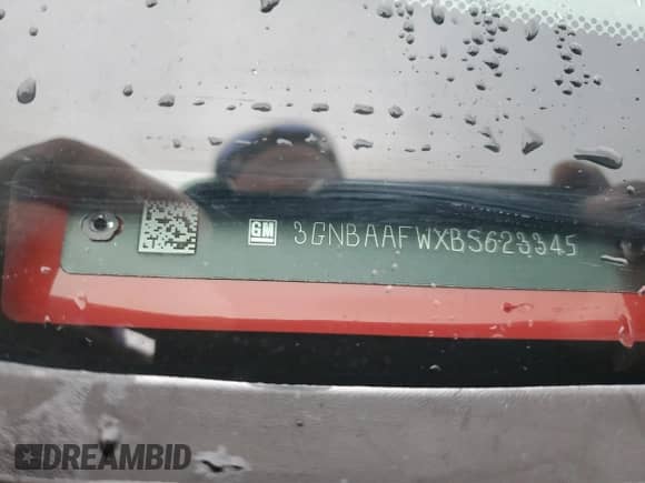 ✅ 2011 Chevrolet HHR LS • VIN: 3GNBAAFWXBS623345 • Lot: 90263255. Listed on Copart with 170,182 mi. Free auction sales archive from the USA and detailed vehicle history report at DreamBid. Image 12.