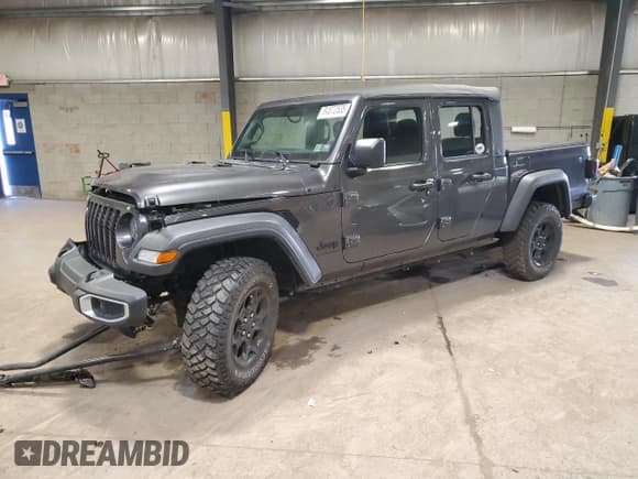 ✅ 2023 Jeep Gladiator Willys • VIN: 1C6HJTAG3PL574167 • Lot: 84872535. Wystawiony na Copart z przebiegiem 16 473 mil. Bezpłatny archiwum sprzedaży aukcyjnych z USA i szczegółowy raport historii pojazdu na DreamBid. Zdjęcie 1.