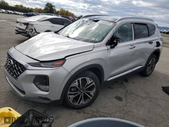 2020 Hyundai Santa Fe SEL with VIN 5NMS3CAA6LH149476, listed as a Copart auction lot 82646325 with Not provided miles and Salvage title. Bid and sale history available at DreamBid. Image 1.