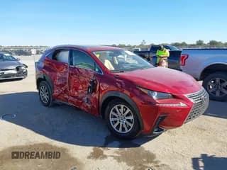 ✅ 2020 Lexus NX 300 • VIN: JTJDARBZ0L5020297 • Lot: 43666716. Listed on IAAI with 52,885 mi. Free auction sales archive from the USA and detailed vehicle history report at DreamBid. Image 1.