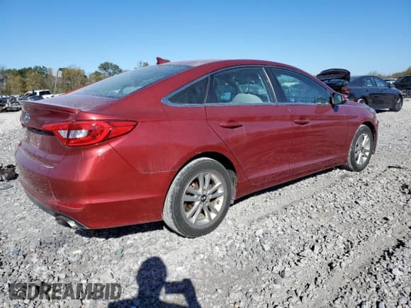 2016 Hyundai Sonata SE with VIN 5NPE24AF8GH369129, listed as a Copart auction lot 82149364 with 51,094 mi miles and Salvage title. Bid and sale history available at DreamBid. Image 3.