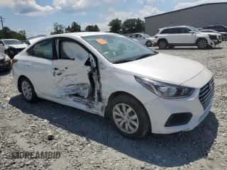2021 Hyundai Accent SE z VIN 3KPC24A62ME136631, wystawiony jako Copart lot #62677724 z przebiegiem 38 304 mil mil oraz Szkoda całkowita • Salvage title. Historia ofert i sprzedaży dostępna na DreamBid. Obrazek 4.
