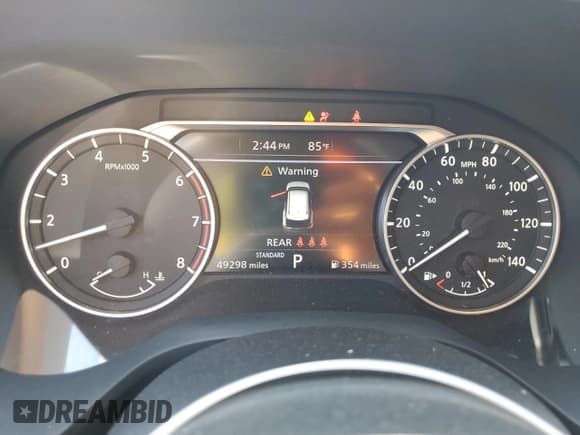 ✅ 2021 Nissan Rogue SV • VIN: JN8AT3BA3MW023086 • Lot: 86872985. Listed on Copart with 49,298 mi. Free auction sales archive from the USA and detailed vehicle history report at DreamBid. Image 9.