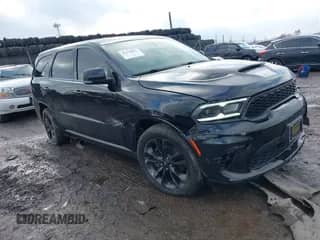 2021 Dodge Durango R/T with VIN 1C4SDJCT2MC837619, listed as a IAAI auction lot 41579641 with 49,603 mi miles and . Bid and sale history available at DreamBid. Image 1.