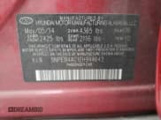 ✅ 2014 Hyundai Sonata GLS • VIN: 5NPEB4AC1EH944643 • Lot: 70564724. Listed on Copart with 113,490 mi. Free auction sales archive from the USA and detailed vehicle history report at DreamBid. Image 12.