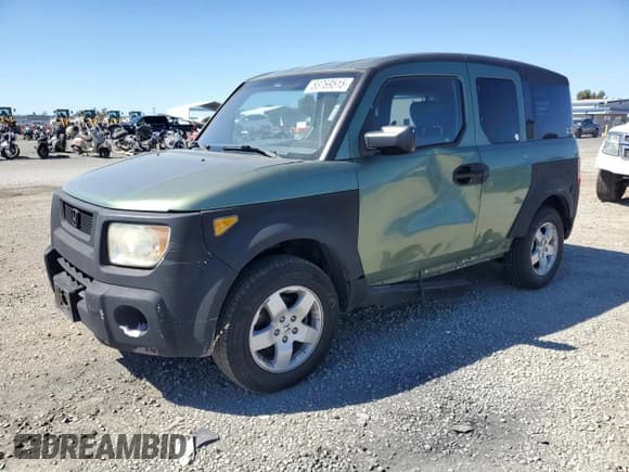 ✅ 2004 Honda Element EX • VIN: 5J6YH18594L001132 • Lot: 83769515. Listed on Copart with 215,788 mi. Free auction sales archive from the USA and detailed vehicle history report at DreamBid. Image 1.
