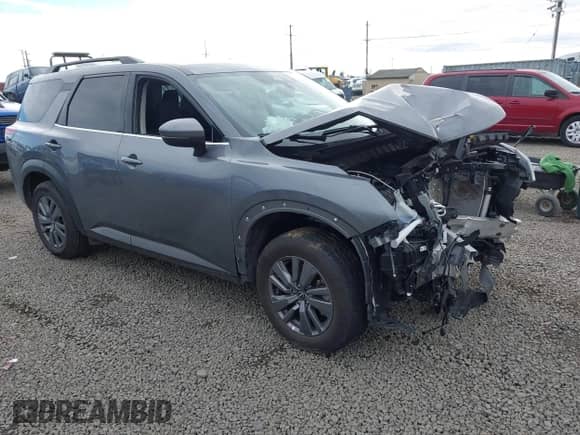 2024 Nissan Pathfinder SV with VIN 5N1DR3BA7RC314587, listed as a IAAI auction lot 43562488 with 40,032 mi miles and . Bid and sale history available at DreamBid. Image 1.