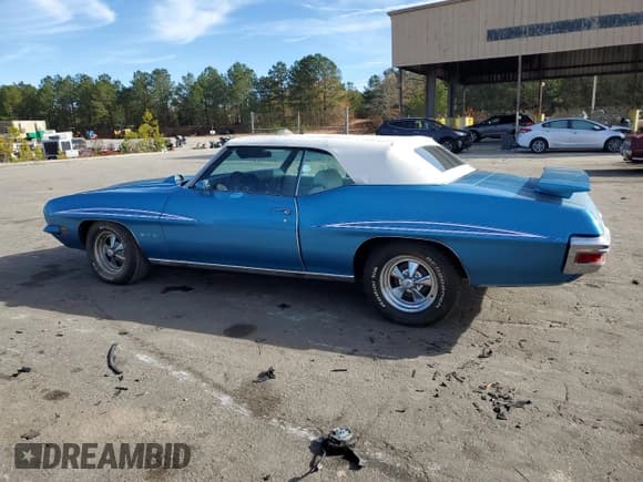 ✅ 1971 Pontiac Lemans • VIN: 237671P167559 • Lot: 84192814. Wystawiony na Copart z przebiegiem Nie podano. Bezpłatny archiwum sprzedaży aukcyjnych z USA i szczegółowy raport historii pojazdu na DreamBid. Zdjęcie 2.