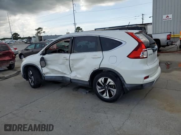 ✅ 2016 Honda CR-V Touring • VIN: 5J6RM3H9XGL010344 • Lot: 60500815. Listed on Copart with 46,435 mi. Free auction sales archive from the USA and detailed vehicle history report at DreamBid. Image 2.