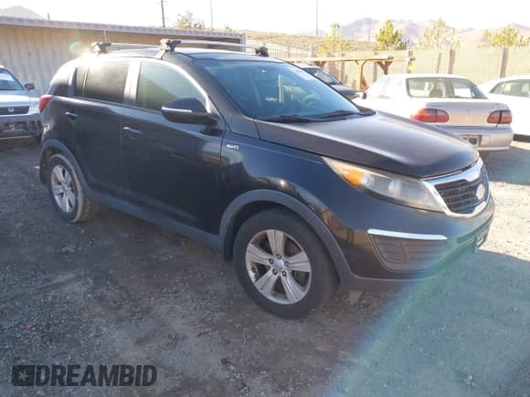 ✅ 2012 Kia Sportage LX • VIN: KNDPBCA2XC7241358 • Lot: 43808355. Listed on IAAI with 207,005 mi. Free auction sales archive from the USA and detailed vehicle history report at DreamBid. Image 1.