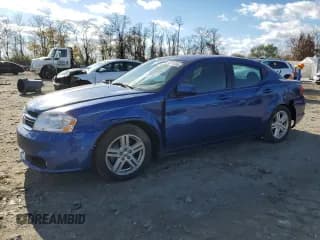 ✅ 2013 Dodge Avenger SXT • VIN: 1C3CDZCB7DN576975 • Lot: 91231455. Listed on Copart with 100,814 mi. Free auction sales archive from the USA and detailed vehicle history report at DreamBid. Image 1.