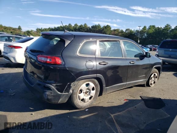 ✅ 2016 Jeep Cherokee Altitude • VIN: 1C4PJMAB1GW143081 • Lot: 84608985. Listed on Copart with 134,915 mi. Free auction sales archive from the USA and detailed vehicle history report at DreamBid. Image 3.