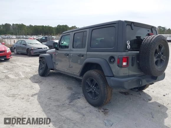 ✅ 2021 Jeep Wrangler Unlimited Sport S • VIN: 1C4HJXDG1MW594522 • Lot: 41715891. Wystawiony na IAAI z przebiegiem 88 821 mil. Bezpłatny archiwum sprzedaży aukcyjnych z USA i szczegółowy raport historii pojazdu na DreamBid. Zdjęcie 3.