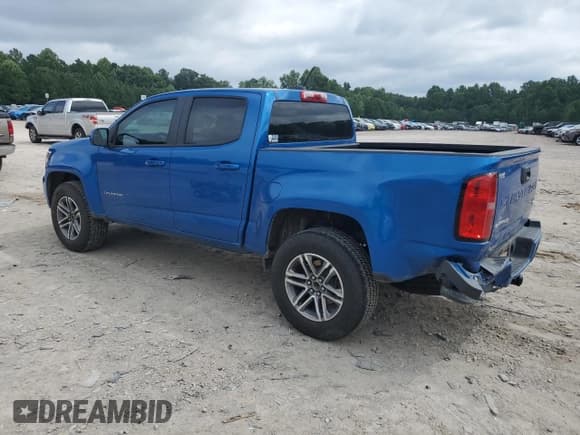 ✅ 2022 Chevrolet Colorado 2WD Work Truck • VIN: 1GCGSBEN6N1178425 • Лот: 64928344. Опубликован ранее на Copart с пробегом 46 796 миль. Бесплатный доступ к архиву аукционных продаж из США и подробный отчёт об истории автомобиля на DreamBid. Изображение 2.