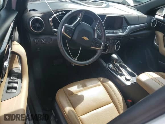 2019 Chevrolet Blazer Premier with VIN 3GNKBFRS6KS691290, listed as a Copart auction lot 74032914 with Not provided miles and Salvage title. Bid and sale history available at DreamBid. Image 8.