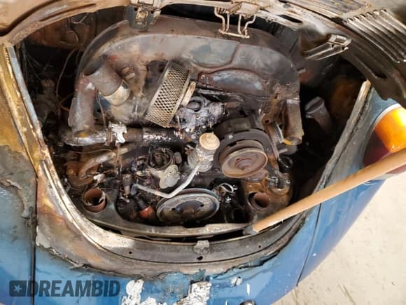 ✅ 1974 Volkswagen Beetle • VIN: 1342607792 • Lot: 84407684. Listed on Copart with 26,610 mi. Free auction sales archive from the USA and detailed vehicle history report at DreamBid. Image 11.