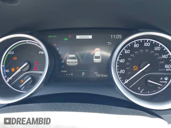 2022 Toyota Camry Hybrid XLE with VIN 4T1F31AK4NU571560, listed as a IAAI auction lot 42654973 with 10,810 mi miles and . Bid and sale history available at DreamBid. Image 7.