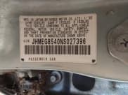 ✅ 1992 Honda Civic DX • VIN: JHMEG8540NS027396 • Lot: 42933979. Listed on IAAI with 264,326 mi. Free auction sales archive from the USA and detailed vehicle history report at DreamBid. Image 9.