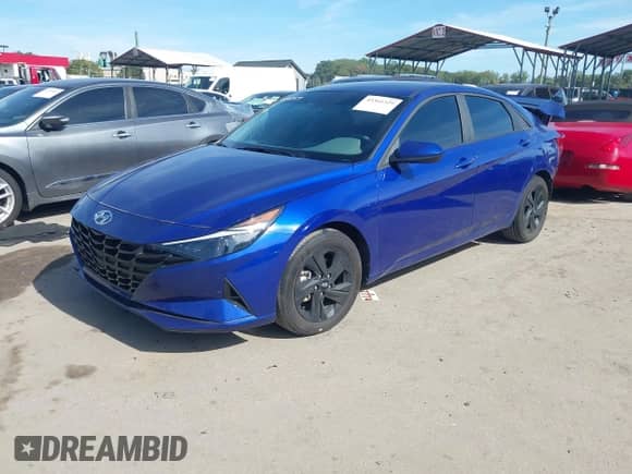 2023 Hyundai Elantra SEL with VIN KMHLM4AG9PU524623, listed as a IAAI auction lot 43361329 with 12,165 mi miles and . Bid and sale history available at DreamBid. Image 20.