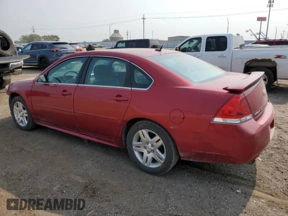 ✅ 2013 Chevrolet Impala LT • VIN: 2G1WB5E30D1140816 • Lot: 64213114. Wystawiony na Copart z przebiegiem 98 886 mil mil. Skorzystaj z bezpłatnego archiwum sprzedaży aukcyjnych z USA i zobacz szczegółowy raport historii pojazdu na DreamBid. Zdjęcie 2.