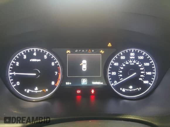 2016 Hyundai Genesis 3.8L with VIN KMHGN4JE0GU118615, listed as a Copart auction lot 90080315 with 192,684 mi miles and Salvage title. Bid and sale history available at DreamBid. Image 9.