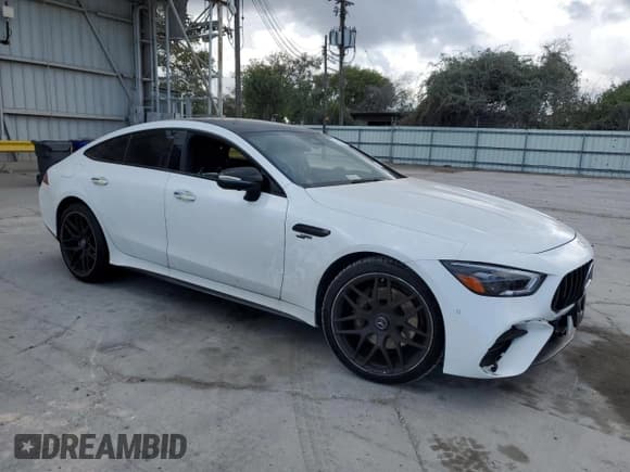 ✅ 2024 Mercedes-Benz AMG GT 53 • VIN: W1K7X6BB8RV000216 • Lot: 78584814. Wystawiony na Copart z przebiegiem 7 421 mil. Bezpłatny archiwum sprzedaży aukcyjnych z USA i szczegółowy raport historii pojazdu na DreamBid. Zdjęcie 4.