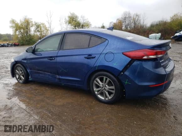 2017 Hyundai Elantra SE with VIN 5NPD84LF3HH023126, listed as a Copart auction lot 90838295 with 143,036 mi miles and Salvage title. Bid and sale history available at DreamBid. Image 2.