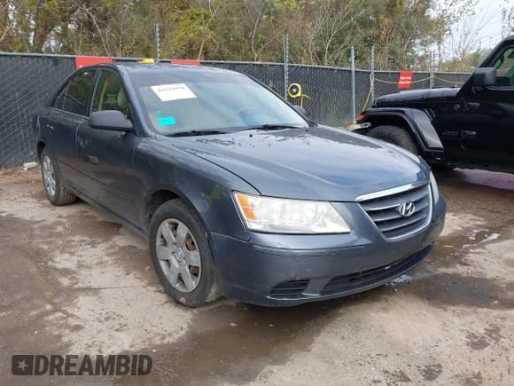 ✅ 2009 Hyundai Sonata GLS • VIN: 5NPET46C29H438041 • Лот: 43440970. Опубликован ранее на IAAI с пробегом 154 387 миль. Бесплатный доступ к архиву аукционных продаж из США и подробный отчёт об истории автомобиля на DreamBid. Изображение 1.