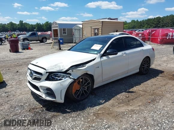 ✅ 2019 Mercedes-Benz C 43 AMG • VIN: 55SWF6EB9KU304940 • Lot: 43096578. Listed on IAAI with 50,441 mi. Free auction sales archive from the USA and detailed vehicle history report at DreamBid. Image 17.