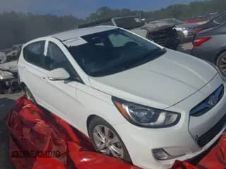 2013 Hyundai Accent SE with VIN KMHCU5AE5DU131220, listed as a IAAI auction lot 41841656 with 129,362 mi miles and . Bid and sale history available at DreamBid. Image 1.