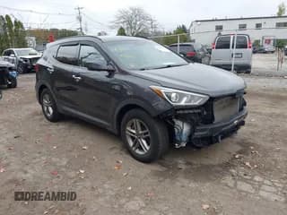 ✅ 2017 Hyundai Santa Fe 2.4L • VIN: 5XYZUDLB8HG383854 • Лот: 43503557. Опубликован ранее на IAAI с пробегом 97 144 миль. Бесплатный доступ к архиву аукционных продаж из США и подробный отчёт об истории автомобиля на DreamBid. Изображение 1.
