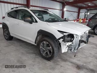 ✅ 2024 Subaru Crosstrek Premium • VIN: JF2GUADC2RH888649 • Lot: 43690666. Listed on IAAI with 14,087 mi. Free auction sales archive from the USA and detailed vehicle history report at DreamBid. Image 1.