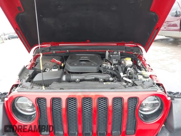 ✅ 2020 Jeep Wrangler Unlimited Sport • VIN: 1C4HJXDN8LW184653 • Lot: 41560198. Listed on IAAI with 64,880 mi. Free auction sales archive from the USA and detailed vehicle history report at DreamBid. Image 10.