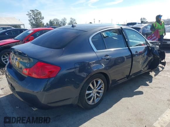 ✅ 2008 Infiniti G35 Journey • VIN: JNKBV61E08M224377 • Lot: 43785163. Listed on IAAI with 171,021 mi. Free auction sales archive from the USA and detailed vehicle history report at DreamBid. Image 4.